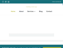 Tablet Screenshot of coaching4good.com